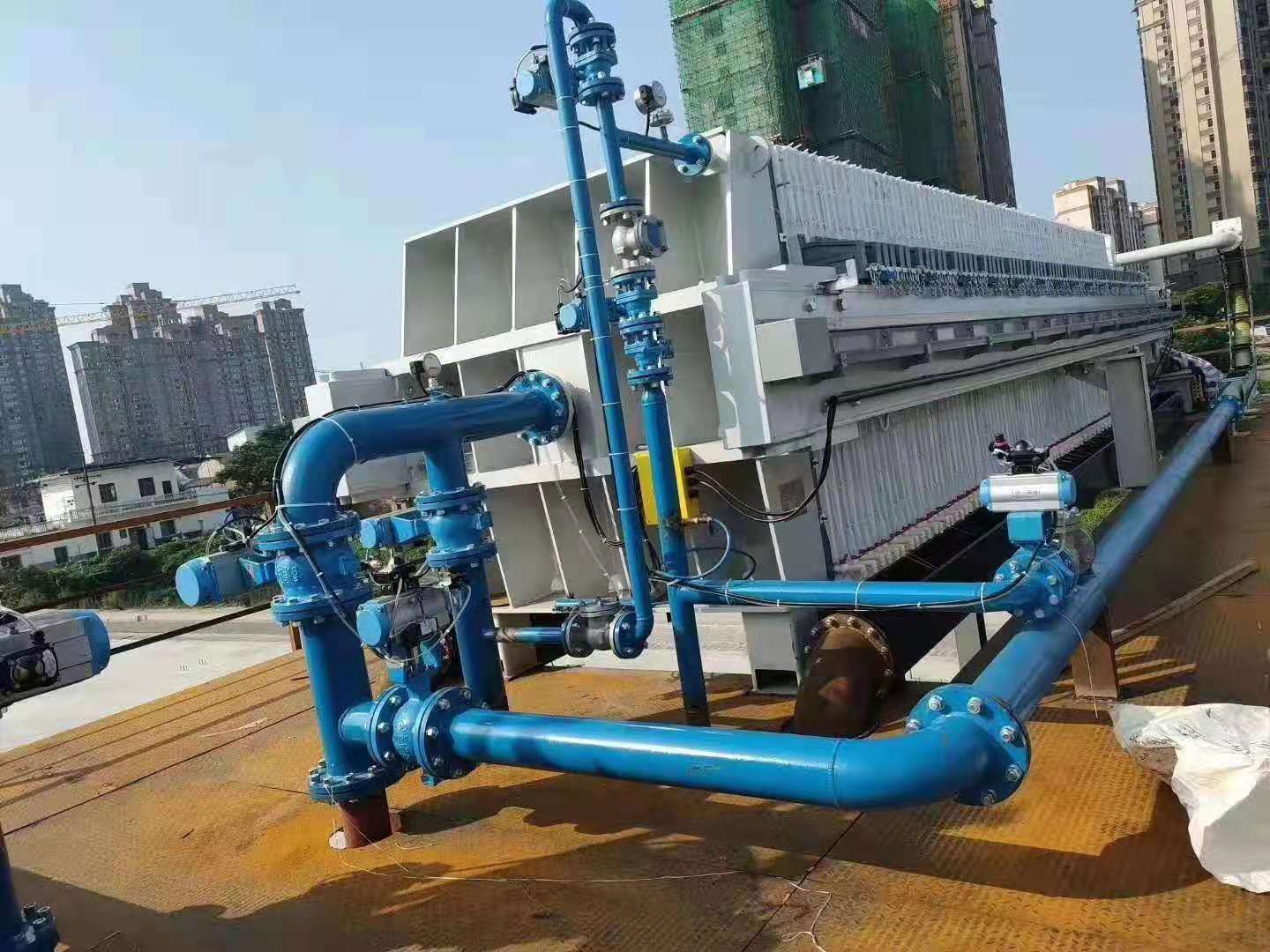 高效快開式壓濾機